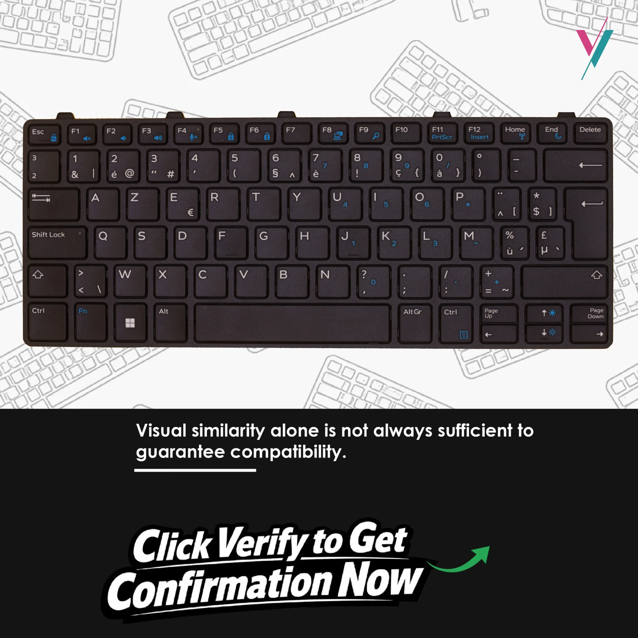 Dell Latitude 3380 keyboard Dell Latitude 3380 keyboard