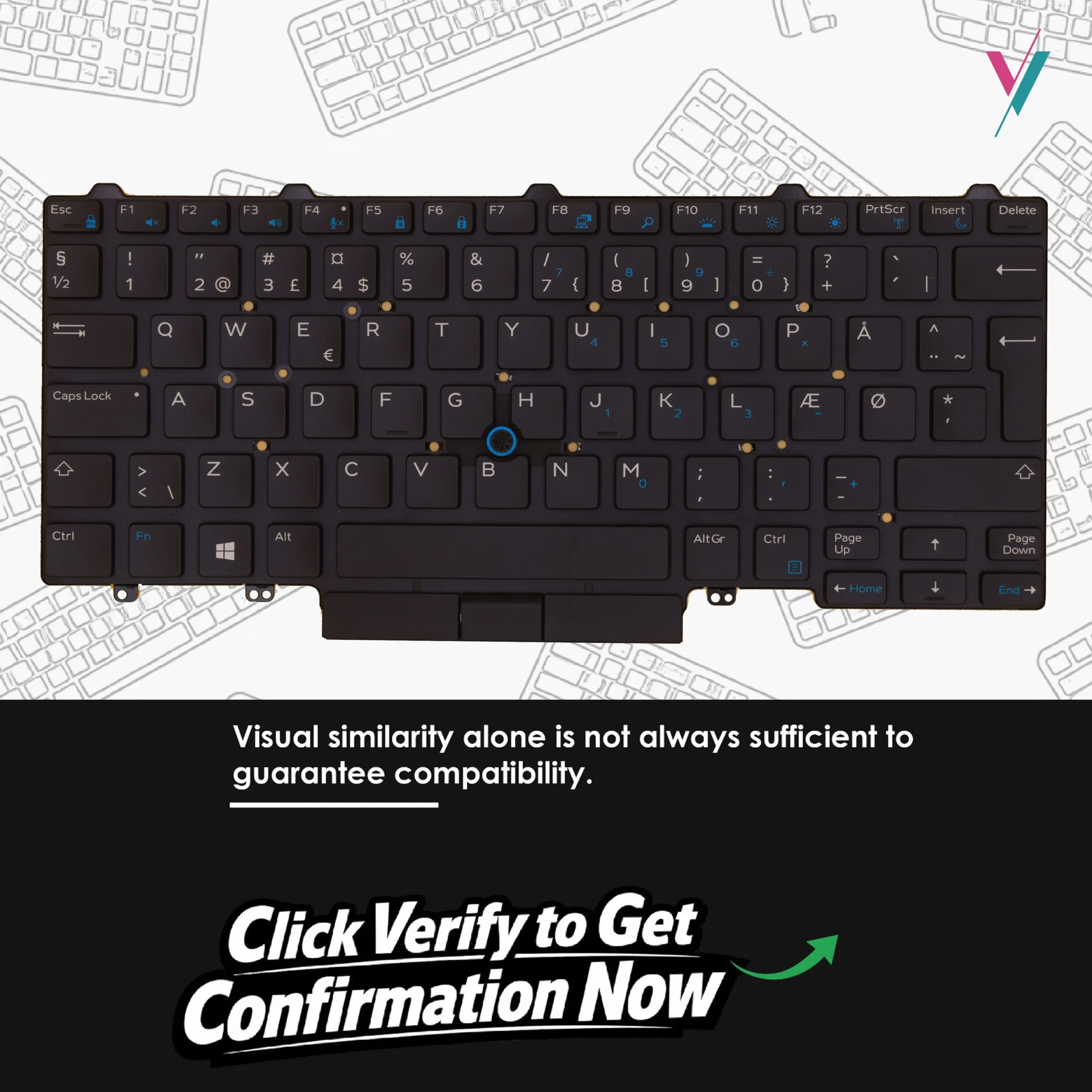 Dell Latitude 5480 Backlit Keyboard Dell Latitude 5480 Backlit Keyboard