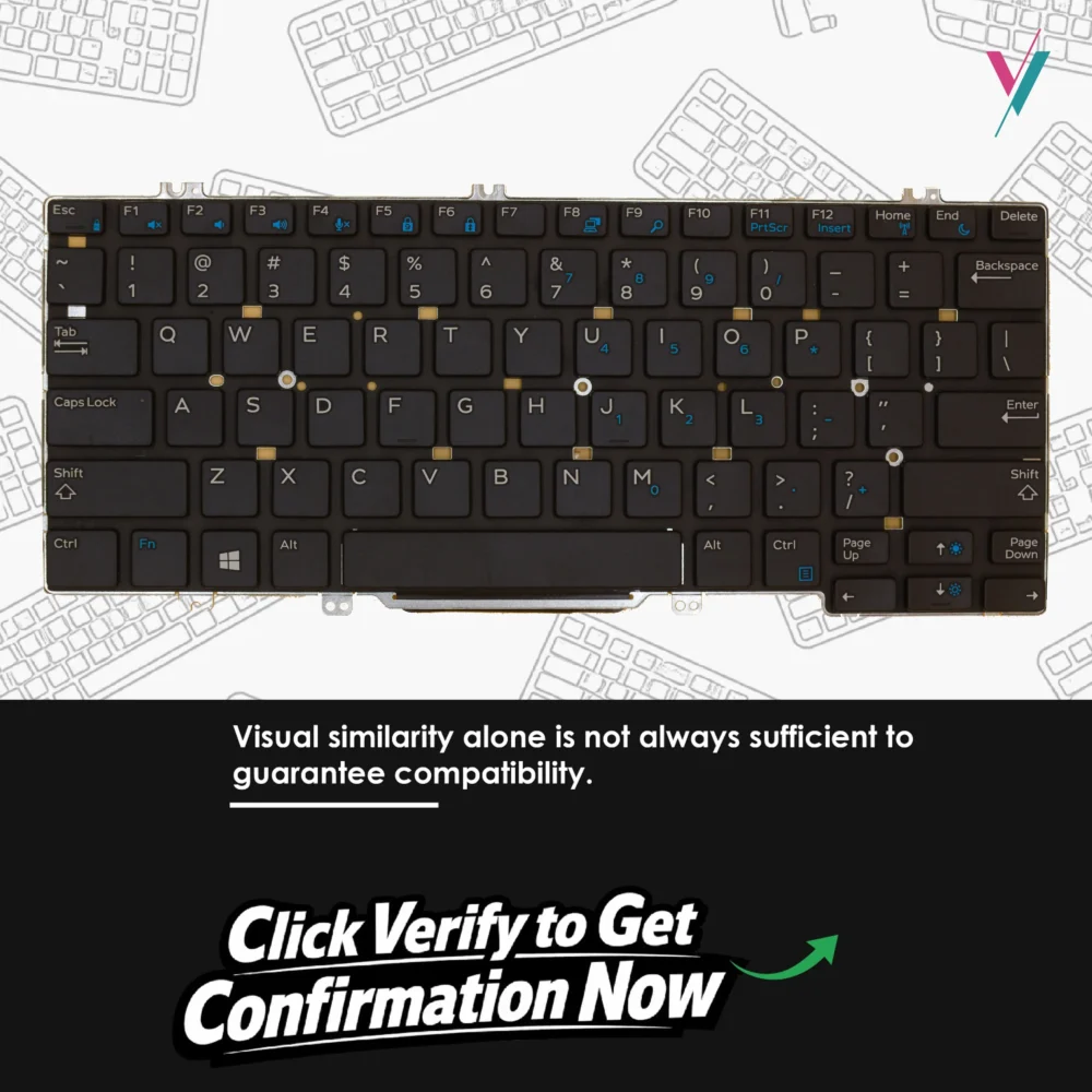 Dell Latitude 7390 Series keyboard Dell Latitude 7390 Series keyboard