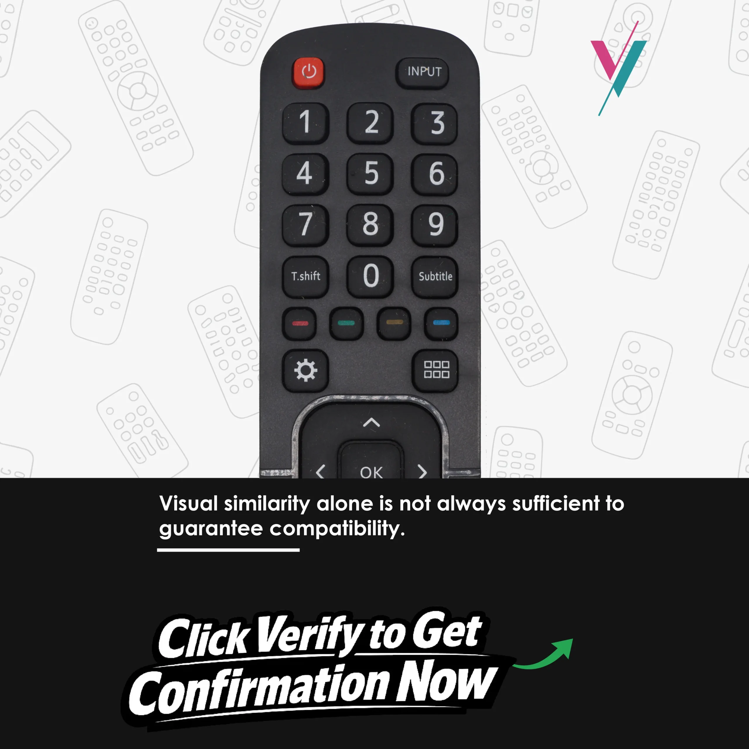 hisense replacement tv remote