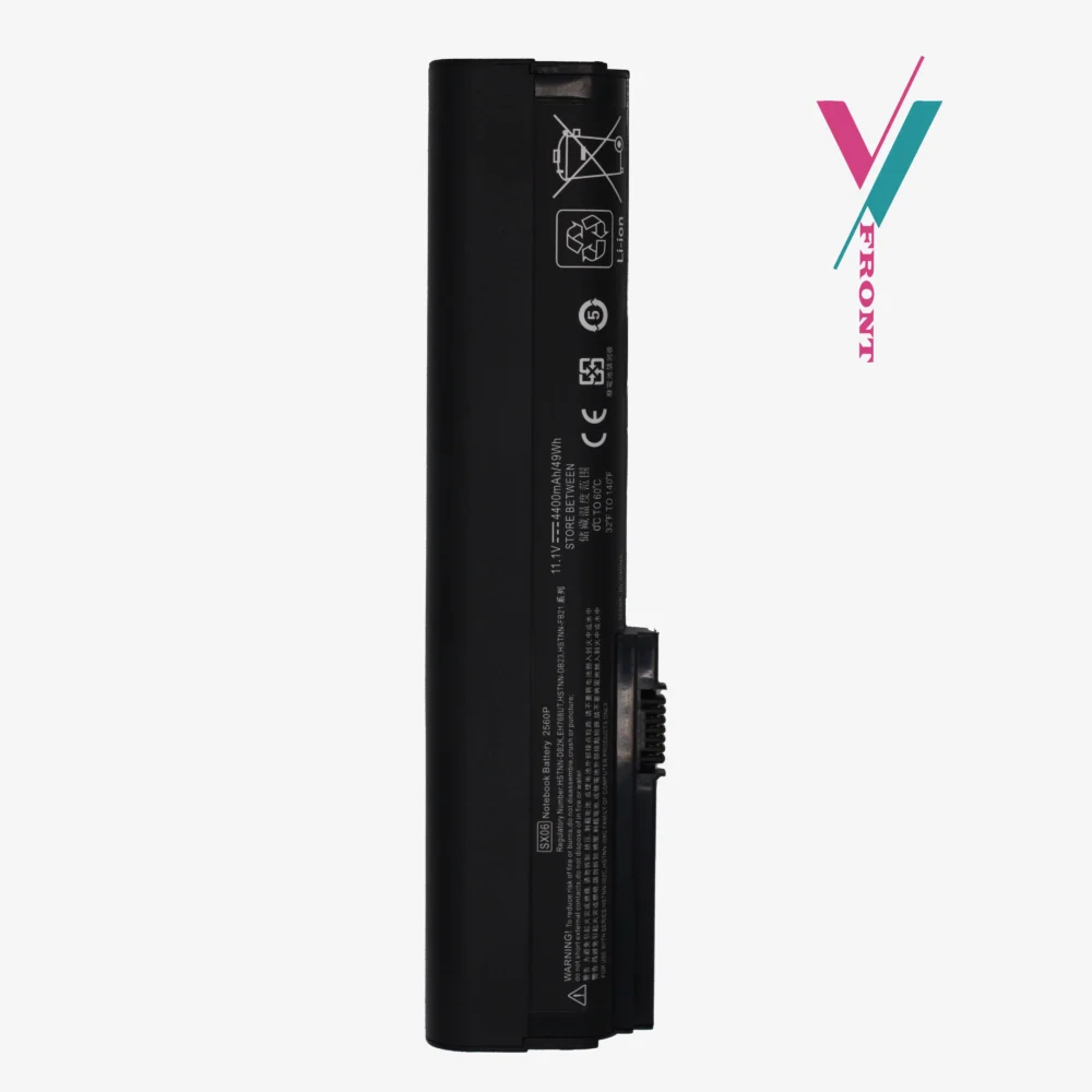 laptop replacement battery for HP EliteBook 2560p & 2570p laptop replacement battery for HP EliteBook 2560p & 2570p