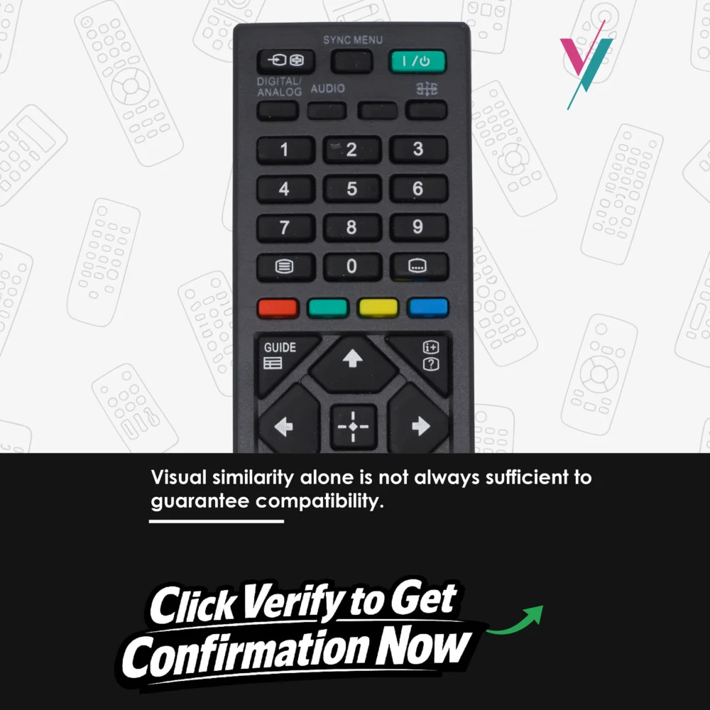 sony tv remote