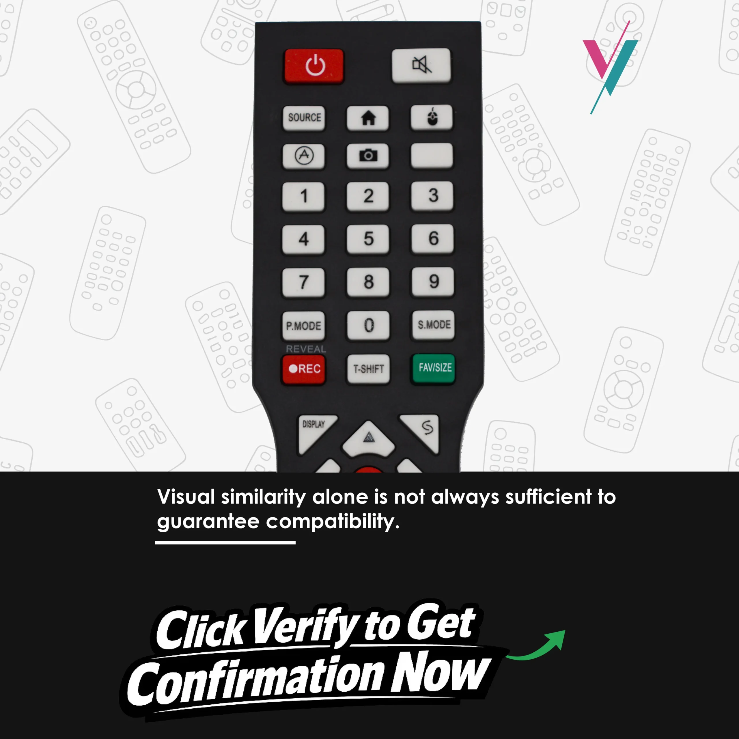 tv replacement remote for syinix